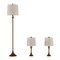 Hastings Home Hastings Home Flared Trumpet Lamps- Set of 3, Bronze 812501IEW - alternate 3